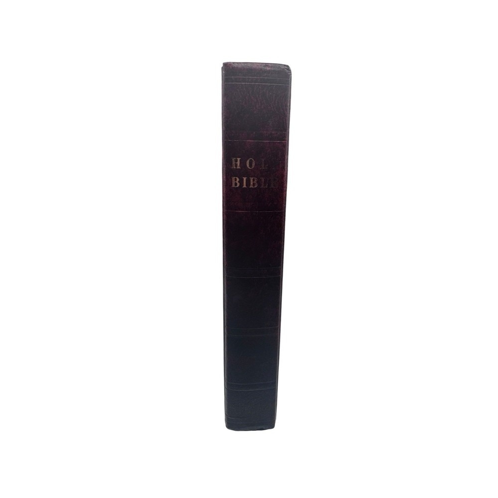 Gideons Holy Bible New King James Version NKJV Burgundy Thomas Nelson 1985 - Picture 3 of 7